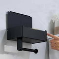 Wall Mount Toilet Paper Holder Bathroom Tissue Accessories Rack Holders Self Adhesive Punch Free Kitchen Roll Paper Accessory