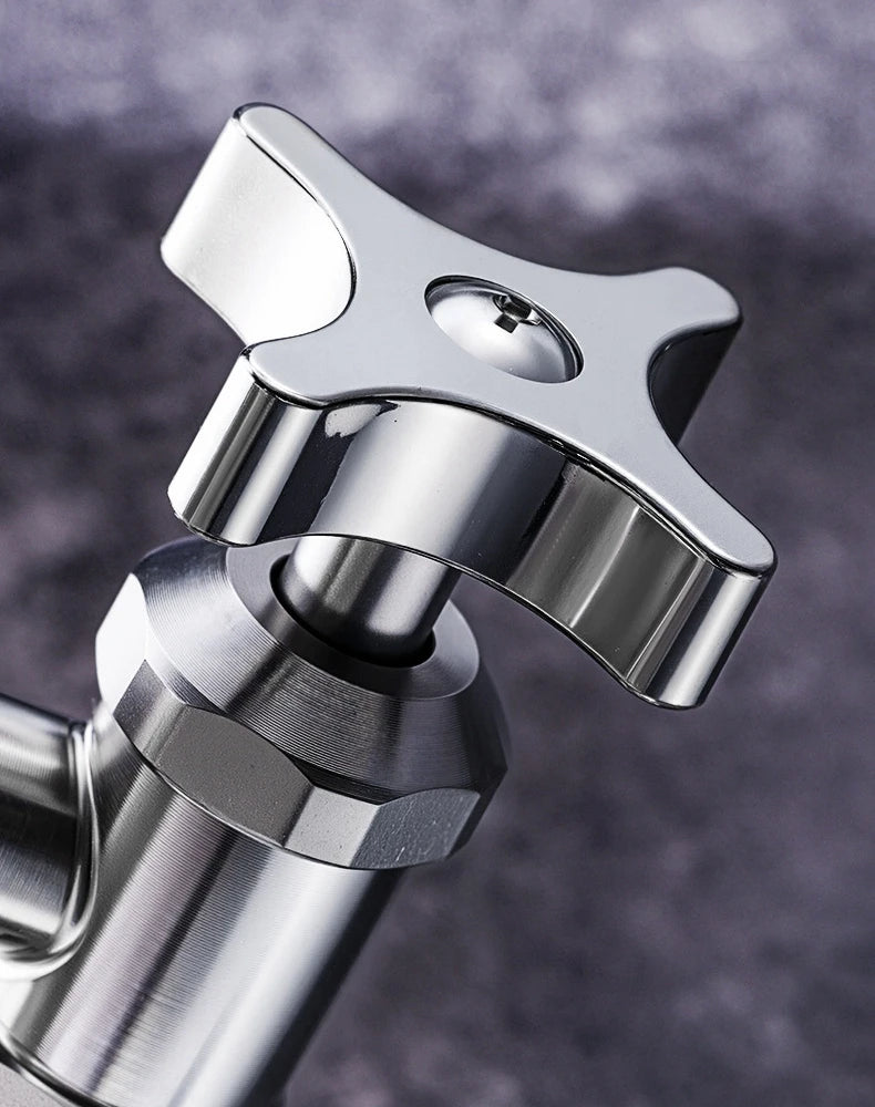 Stainless Steel Bathroom Quick Opening Triangle Valve Faucet Accessories Thickened Triangle Valve For Hot and Cold Water
