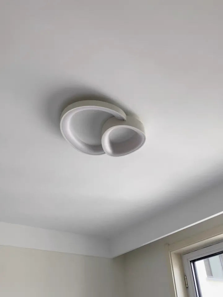 Modern Round LED Ceiling Light with Adjustable Brightness for Living Room Bedroom Dining Room Home Decor Lusters Luminaires