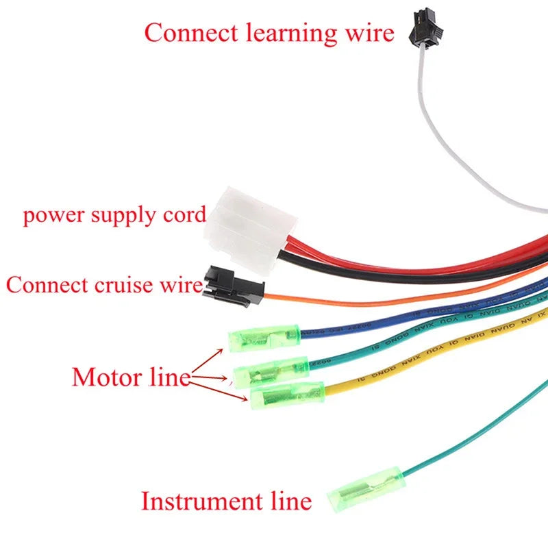 Electric Bicycle Accessories 36V/48V Electric Bike 350W Brushless DC Motor Controller For Scooter