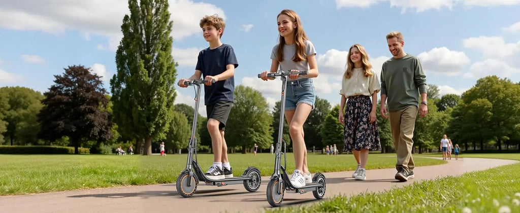 Sigravy Electric Scooter for Kids,Teens,Teenager, Students, Foldable Commuter E Scooter for Teens, 350W Motor, 19 MPH, Up to 26 Miles Range, 8.5" Solid Tires, Cruise Control, 19MPH Max Speed, LED Display,APP Control
