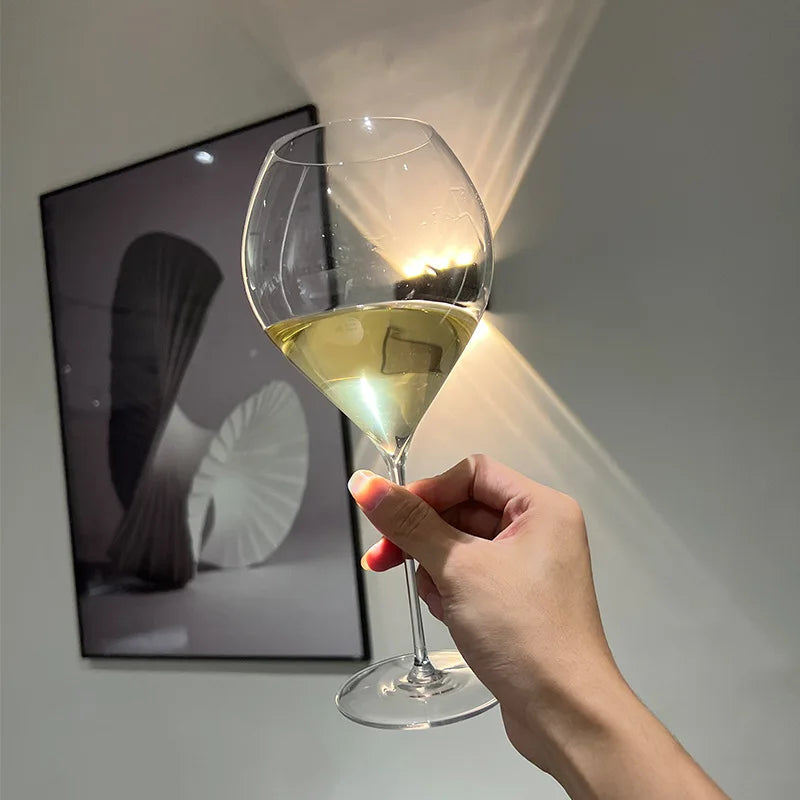 600ml Large Ultra-thin Sheer Red Wine Glasses White Wine Glasses Sparkling Wine Champagne Glasses Bar Barware