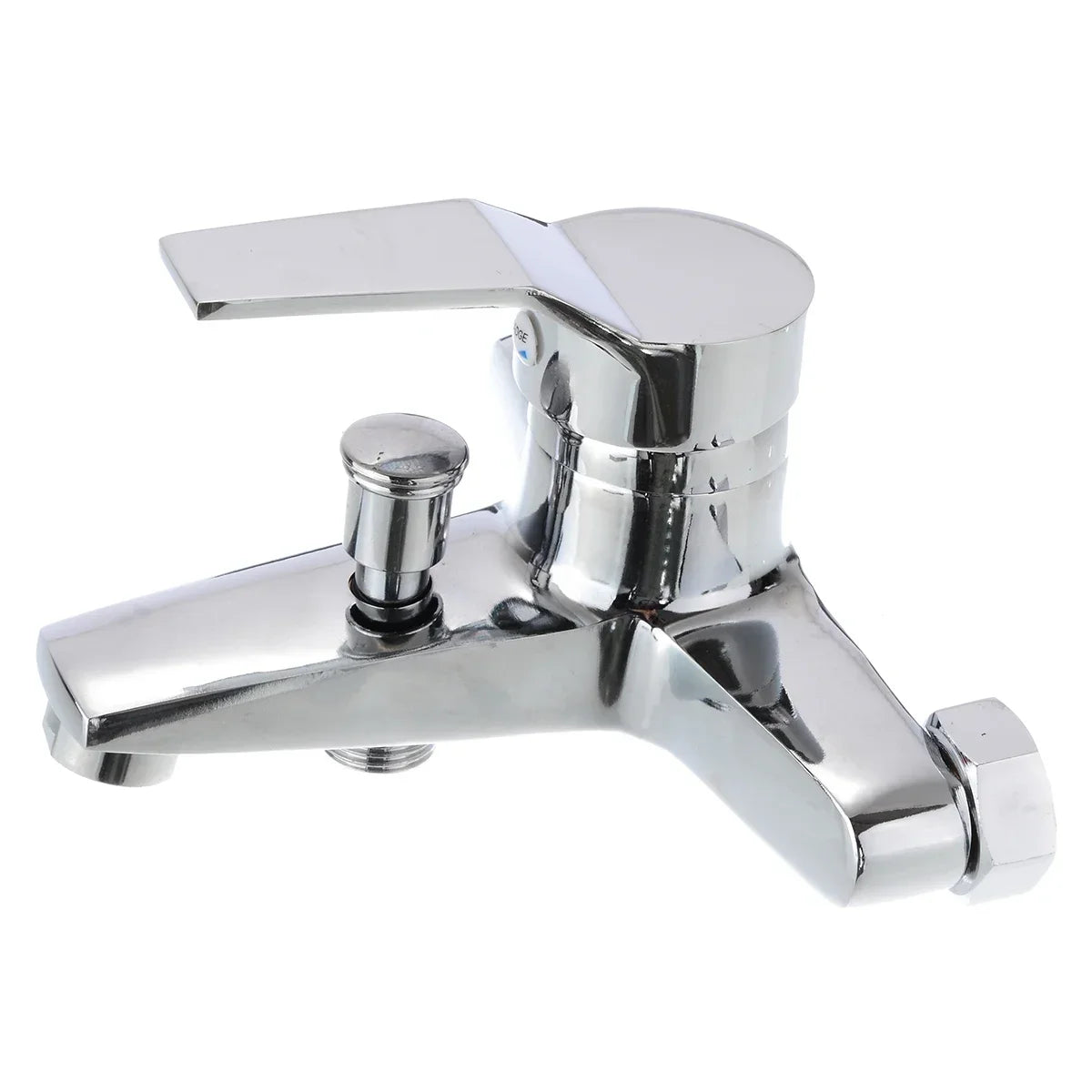 Chrome Zinc Alloy Bathroom Basin Mixer Faucet Sink Tap Wall Mounted Hot & Cold Water Mixer High Quality Faucet