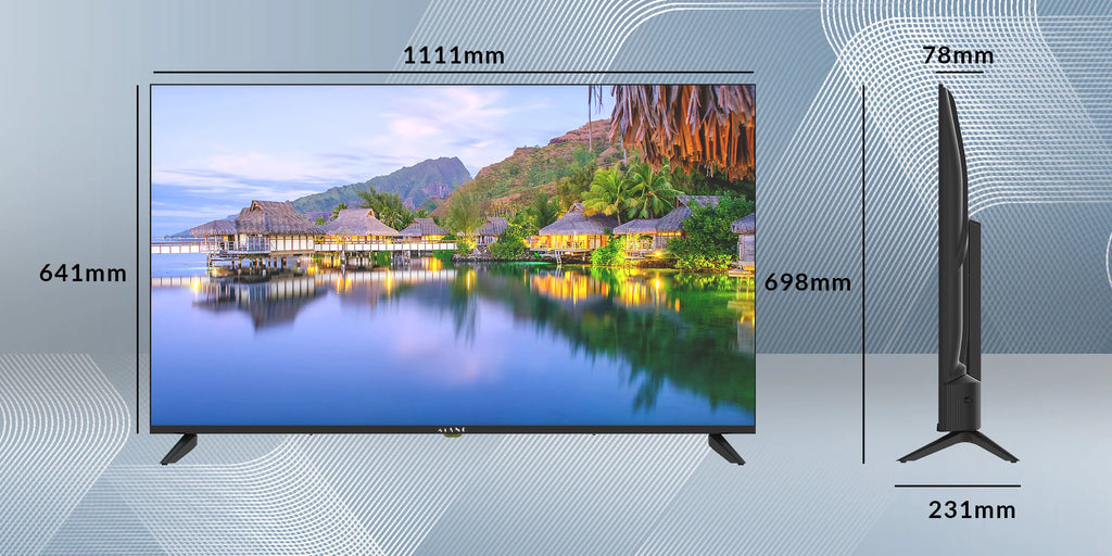 LED TV Kiano Elegance TV 50 "4K UHD Smart Tv WiFi Miracast PVR