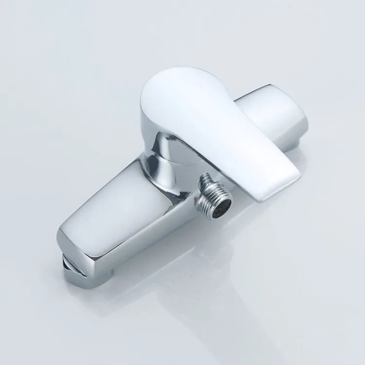 Brass Shower Faucet Mixer Valve Set with Shower Head and Hidden Switch for Bathroom Hot and Cold Water Tap  Bath