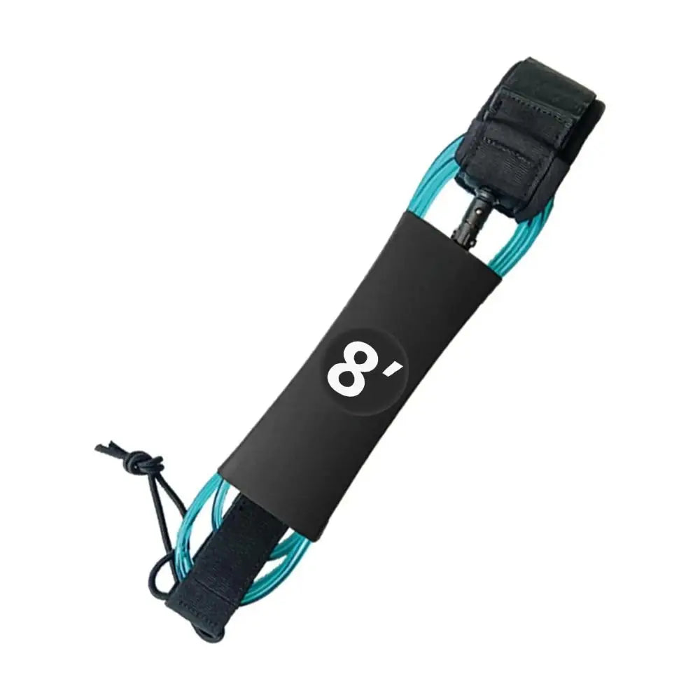 6-10ft Surf Leash Stainless Swivels Inflatable Paddle Board Longboard Foot Rope SUP Board Surf Leg Rope TPU Surf Accessories