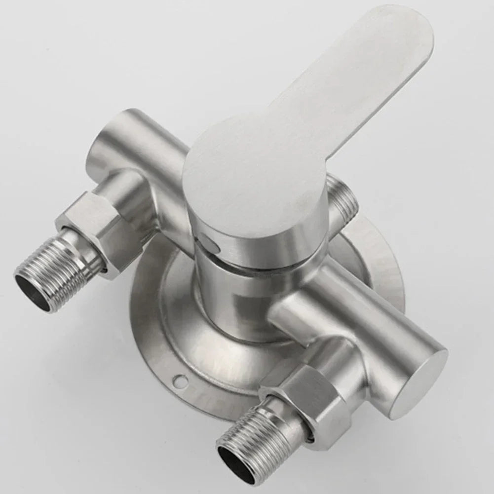 Toilet Shower Mixer Tap Hot and Cold Switch Shower Faucet 304 Stainless Steel Bathroom Accessries Hot & Cold Shower Accessories