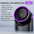 Multi-function electric fan air circulator, wireless portable home silent ventilator desktop wall ceiling fan, air cooler