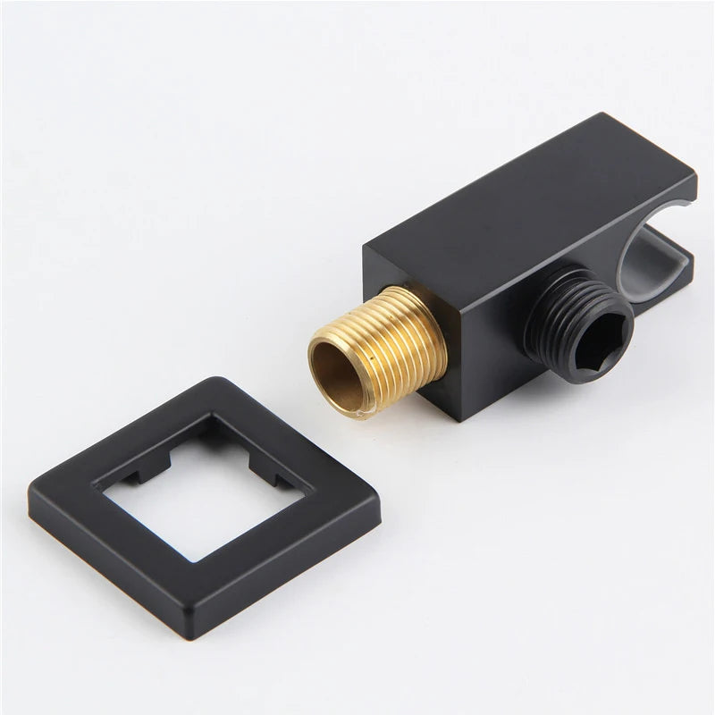 1Pcs Shower Head Holder Adjustable Wall Mounted Shower Holder Self-Adhesive Handheld Bracket Shower Head Accessories