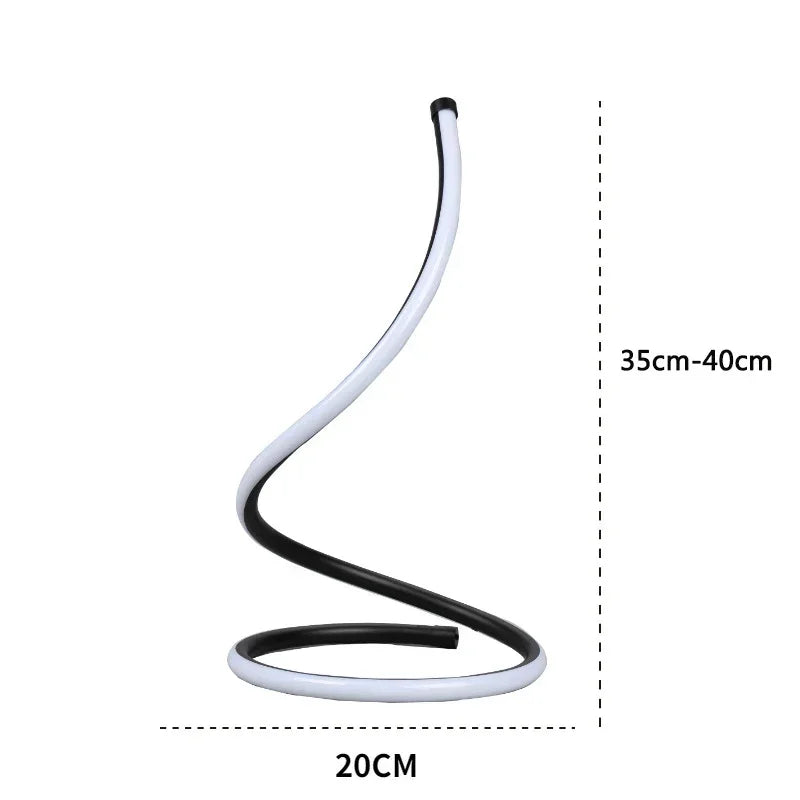 Modern Led Table Lamps Art Acrylic Metal Reading Desk Lamps Bedroom  Bedside  Living Room Study Decorative US/EU Night Lights