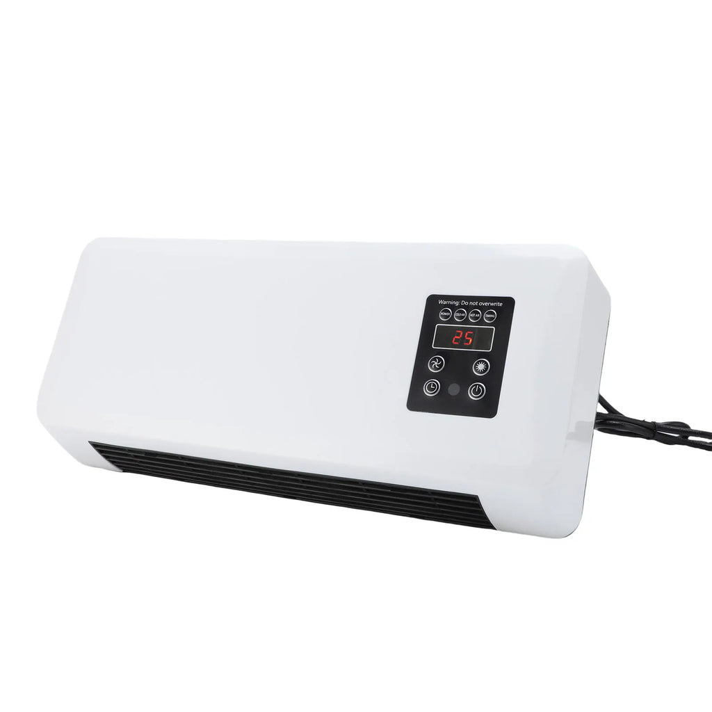 Wall Mounted Air Conditioner Low Noise Wall Hanging Heater Cooler Space Saving Efficient Multifunctional for Home Bedroom