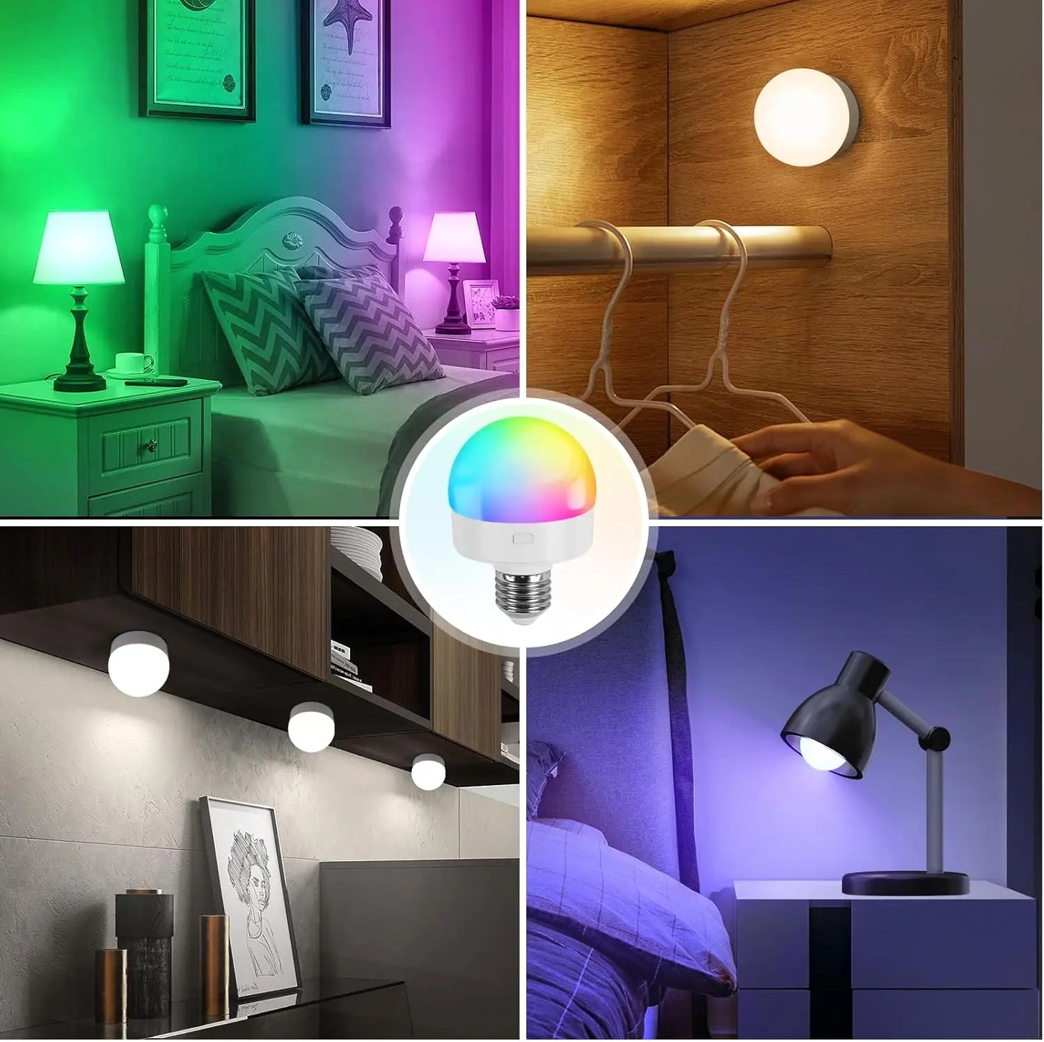 Modern LED wall light luxury transparent crystal wall light, no wiring and rechargeable, living room corridor lighting fixtures,