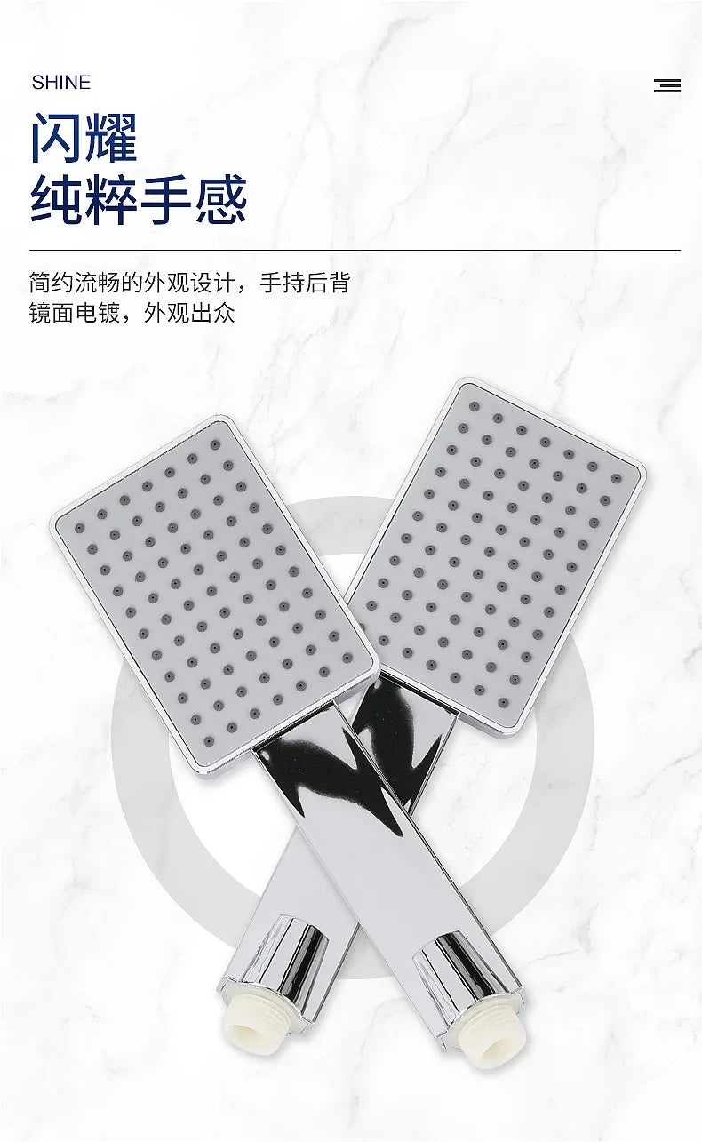 Stainless steel intelligent constant temperature wall-mounted integrated shower screen Shower temperature display shower set sho