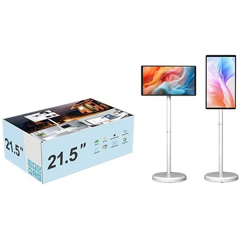 Wholesale Price 21.5 Inch Internet Tv Build In 5 Hours Battery Interactive Smart Led Tv Smart Tv With Ips Touch Screen
