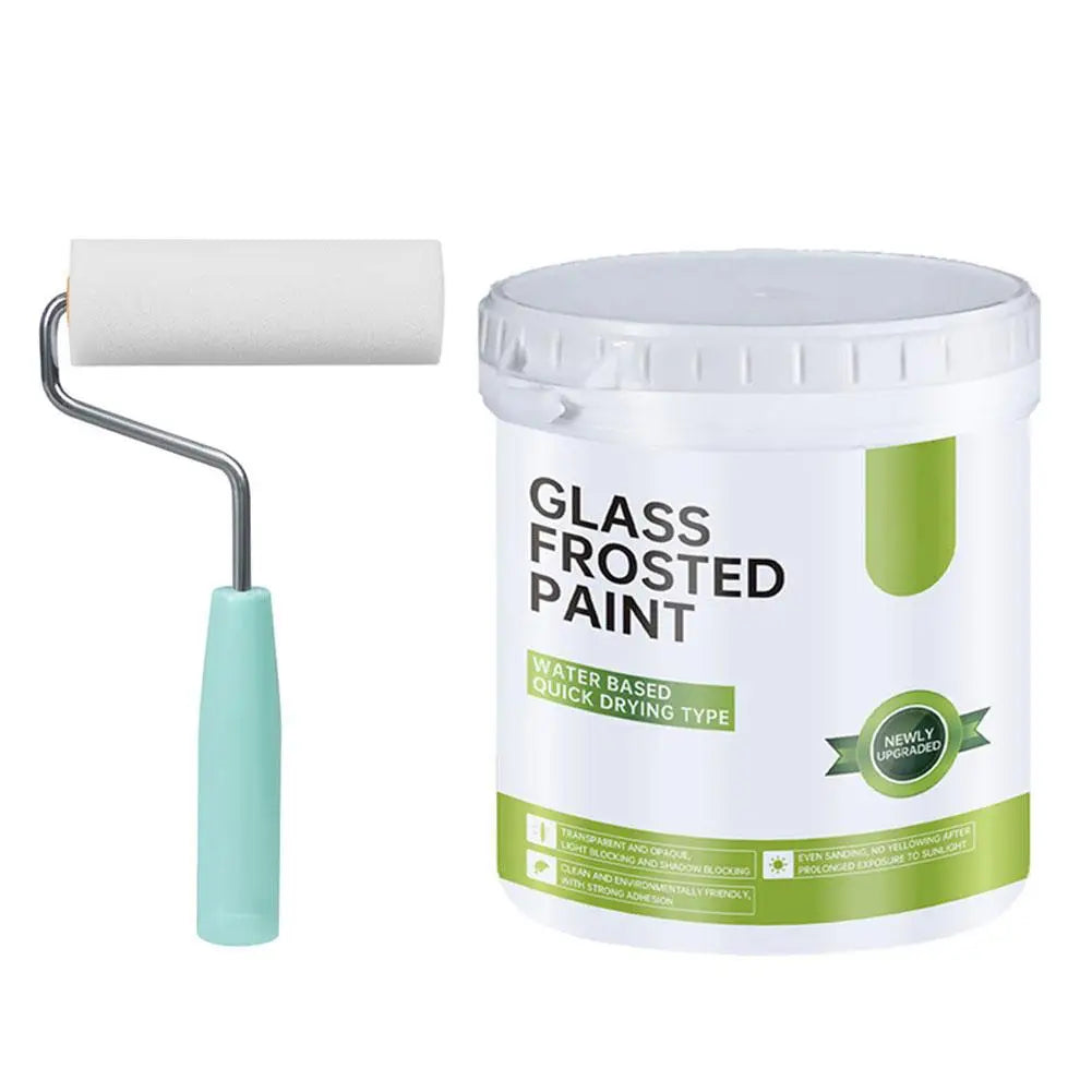 Frosted Glass Paint Frosted Paint Privacy Protection Bathroom Room Matte Anti Peeping Paint Coating Window Blackout Art Paint