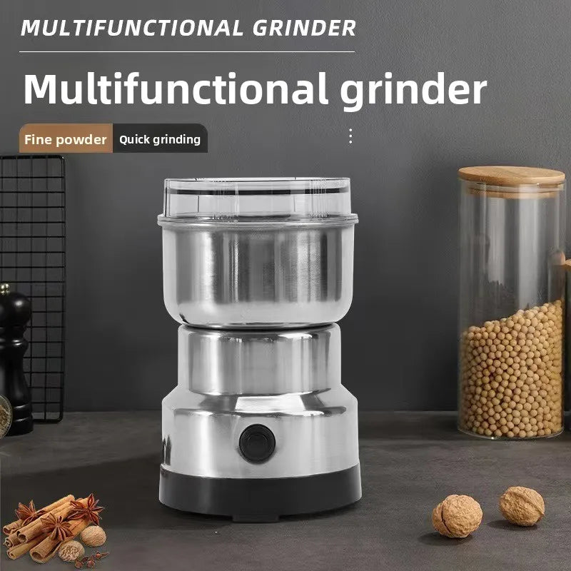 Kitchen Multifunctional 4 Blade Grain Grinder Coffee Chopping Home Electric Coffee Grinder Nut Bean Flavor Blender