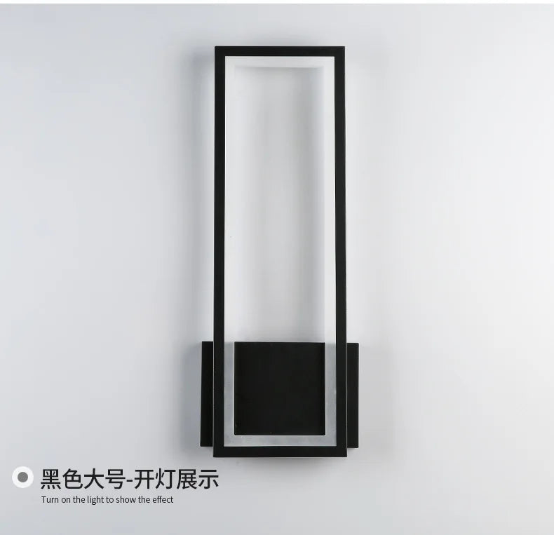 Modern Creative Wall Light LED Simple TV Background Wall Lights Bedroom Bedside Wall lamp Decorations Kitchen Indoor Lighting