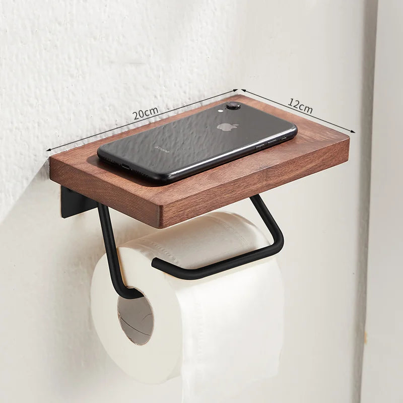 Toilet Tissue Roll Holders Wall Mount with Self  Screw for Small Items,Tissue Holder for Bathroom Kitchen Bedroom
