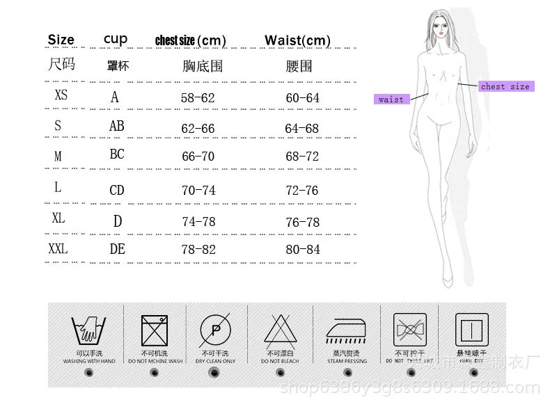Bikini Swimwear Women 2024 New Bikini Bra Black Pack Swimsuit Women's Swimsuit Bikini