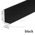 Shower Threshold Water Guard Dam Bottom Seal for Bathroom Glass Shower Door Strip Dry and Wet Separation Caulk Seal Edge Tape
