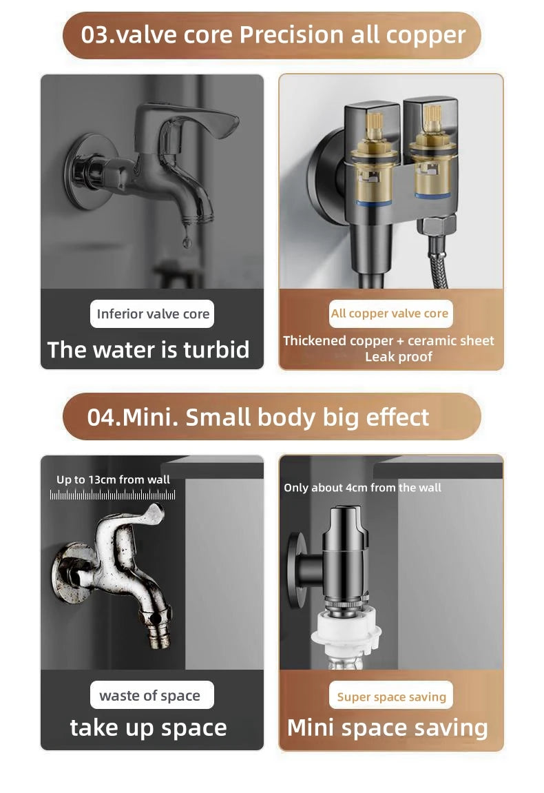 Bathroom Set, High-pressure handheld sprinkler, bathroom cleaning, bathroom accessories, sanitary shower