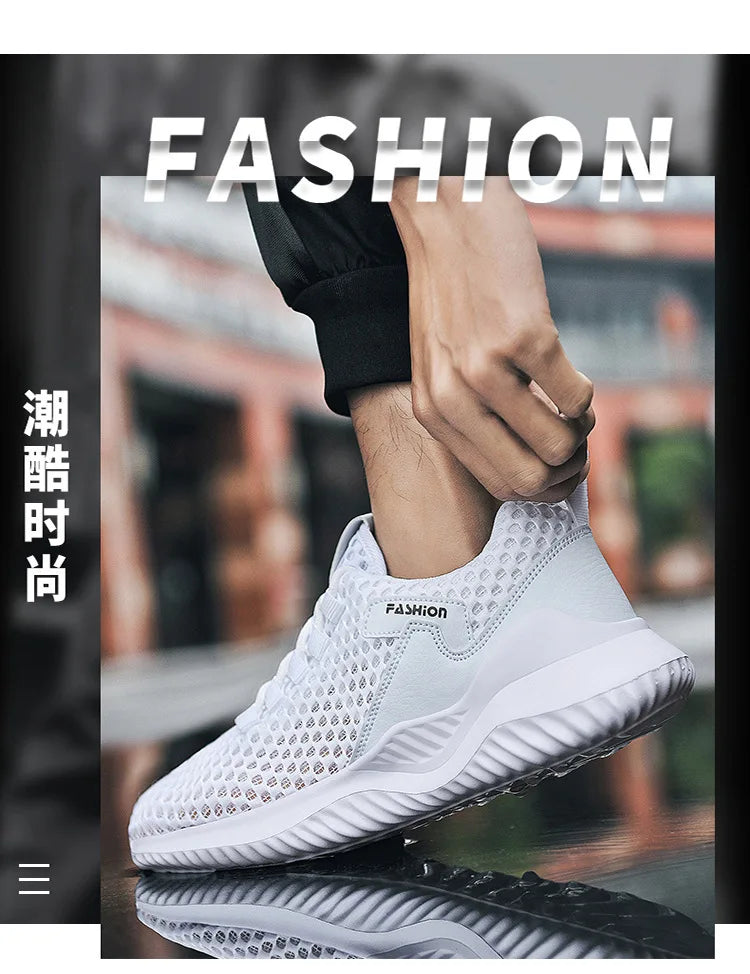 2026 Summer Men's Loafers Walking Mesh Breathable Summer Comfortable Casual Shoes Sneakers Zapatillas Hombre Men Running shoes
