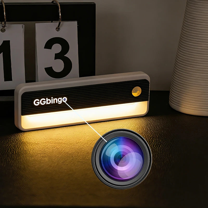 4K HD 1080P Mini Camera Battery Operated Home Monitori Camera DVR Function Human Body Induction Night Light Human Body Detection