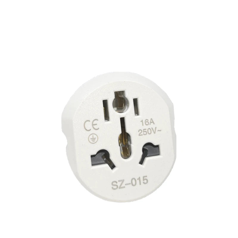 EU Adapter Converter AU US UK To Euro KR Electric Socket Outlet 2 Round Universal For Korea European Travel Wall Plug Extension