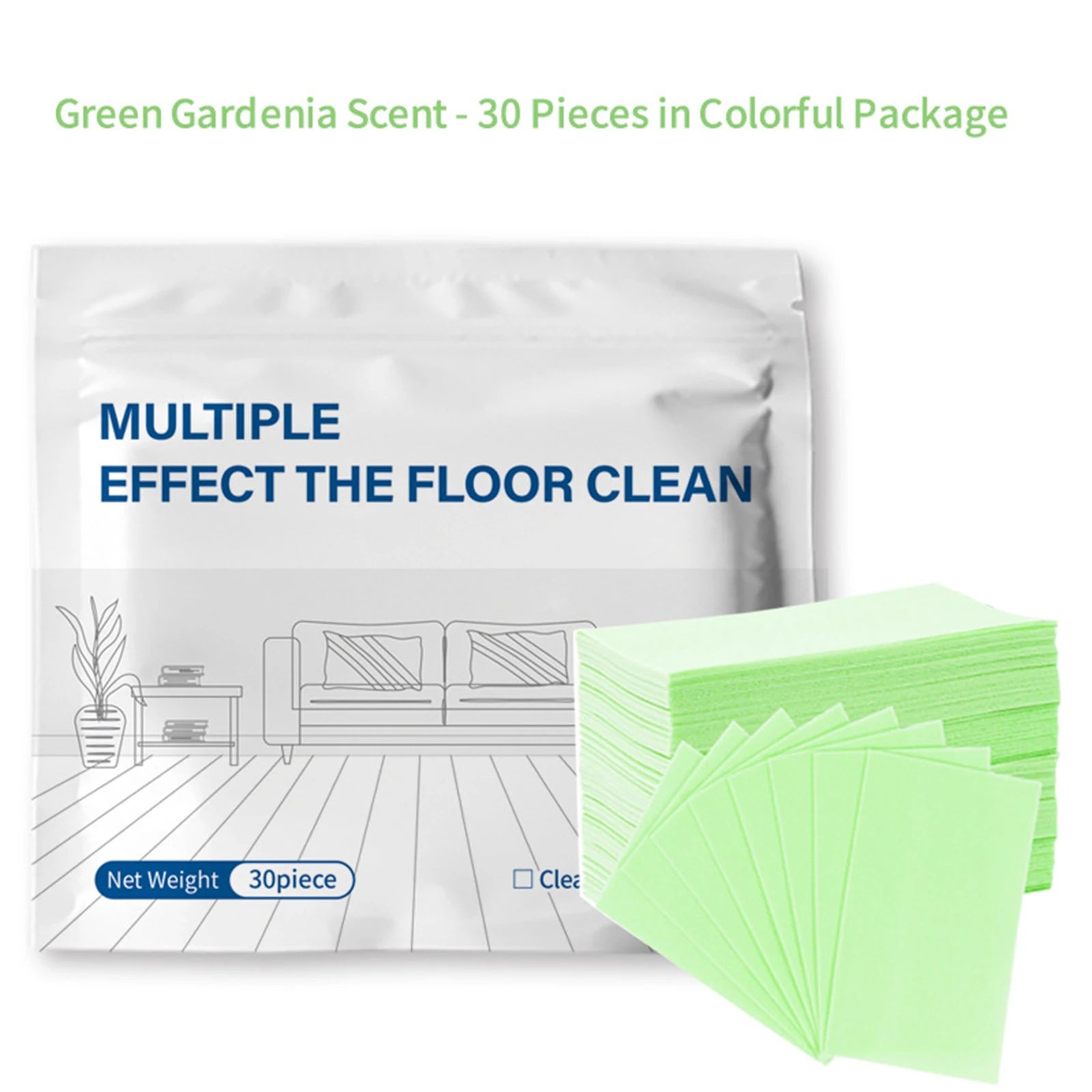 Floor Cleaner Refills Multi-Surface Deep Cleaning Sheets for Mop Deodorant Brightening Disposable Dry Wet Reusable Home Supplies