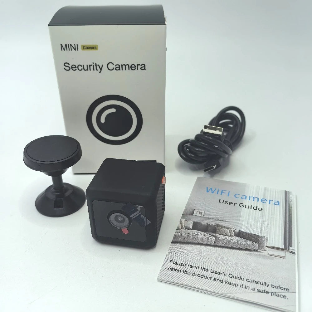 W02 1080P mini security protection home night vision surveillance Outdoor camping WIFI Subminiature smart home camera cctv video