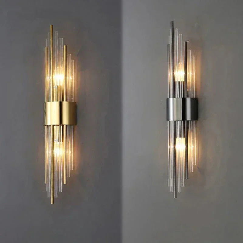 Luxury Wall Lamp Modern LED Gold Wall Light Indoor Lighting Wall Sconce Home Decor for Living Room Bedroom Bedside Stairs Lamps