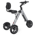 ES35 Powered Scooter 3 Wheels Foldable Trike with Backrest Seat for Adults, Lightweight Electric Scooter with, Customized
