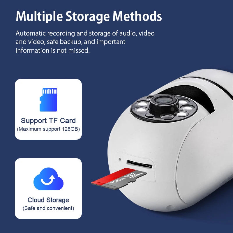Mini HD 4K Camera WiFi Wireless Monitoring Security Protection Remote Monitor Camcorders Video Surveillance