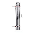Shower Douche Enema, Aluminum Alloy Shower Bidet Vaginal Anal Colonic Nozzle Cleaner System for Men Women Cleaning,S,L анальный