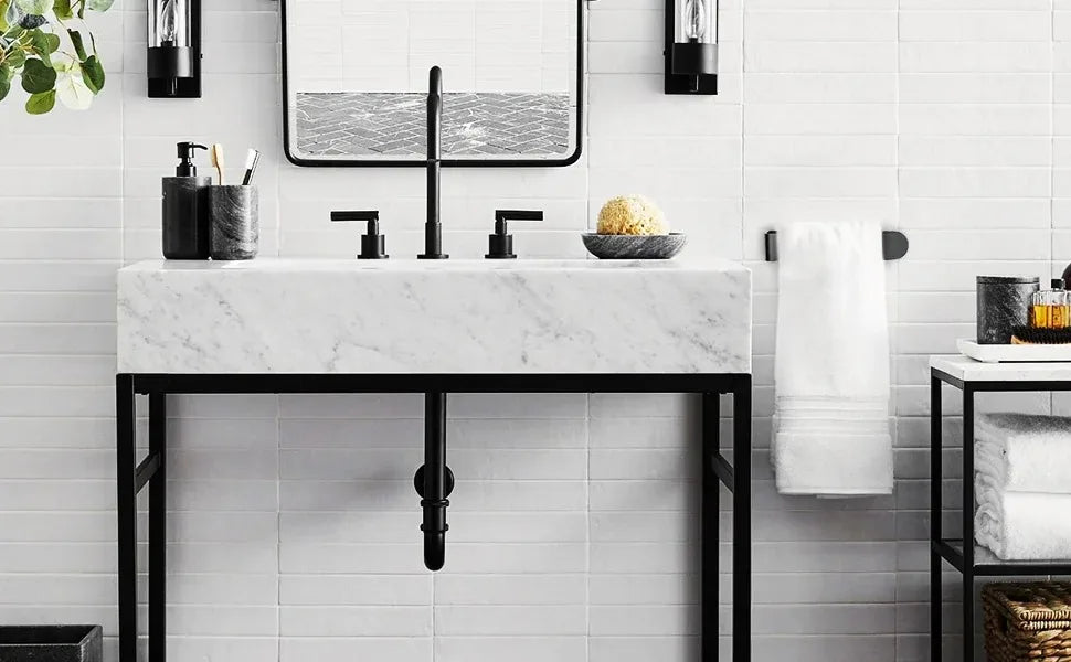Towel Rack Non-punched Towel Rack Bathroom Rack Self-adhesive Bathroom Kitchen Towel Hand Towel Rack Household Items