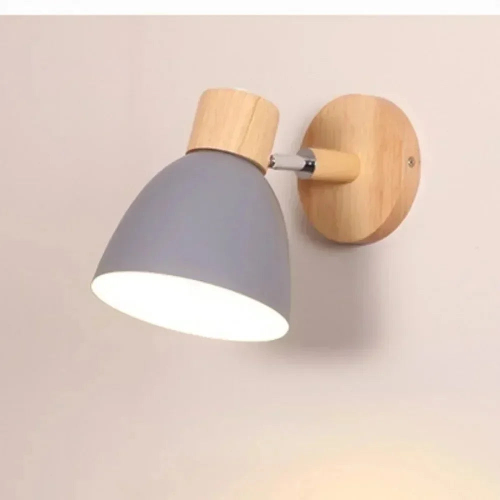 Modern Minimalism Design Iron Art Circular Adjustable Home Hotel Bedroom Wall Light LED Reading Light Balcony Living Room