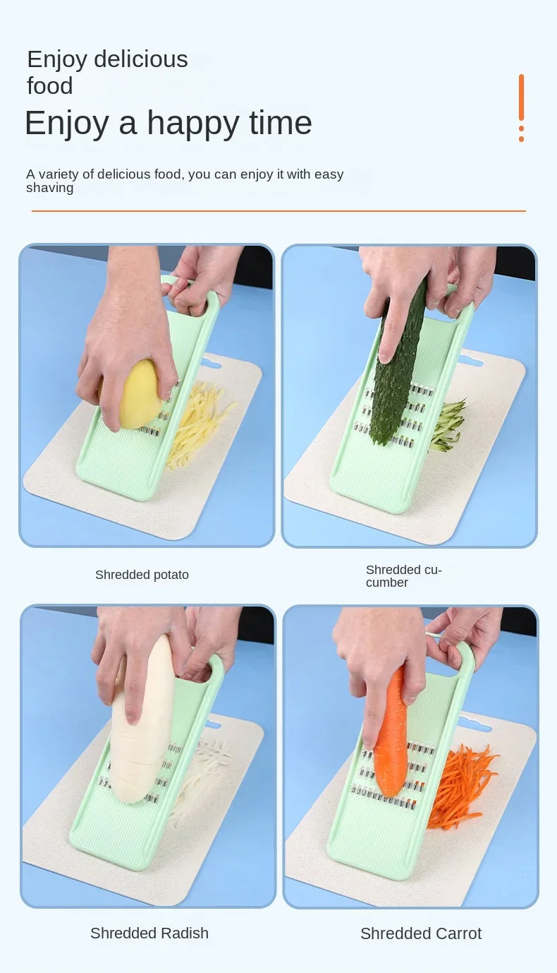 Manual Potatoes Carrots Cucumbers Slicer Stainless Steel Shredder Portable Kitchen Gadgets Kitchen Accessories Kitchen Tool