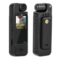 HD 4K Body Camera Mini Body Cam Audio and Video Recording 128GB Wearble Portable Camera Work Guard Travel Vlog