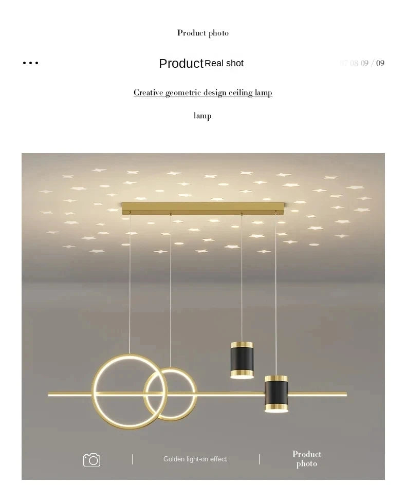 Modern Restaurant Pendant Lights LED Dining Tables Kitchens Ceiling Lights Modern Minimalist Hotels Bars Cafes Home Decor