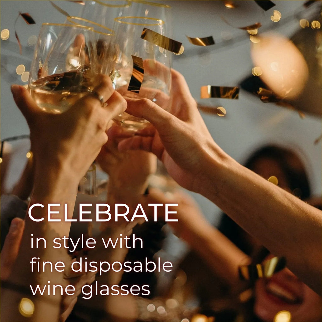 4-40Pcs 12oz Plastic Wine Glasses Disposable Stemless Wine Glasses for Party Reusable Clear Plastic Cups Shatterproof