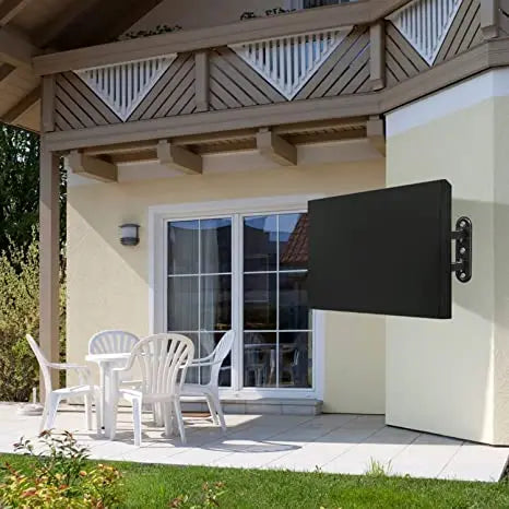 Outdoor Tv Protective Cover Weatherproof With Bottom Cover, Suitable For 30-32 Inch Tv, With Remote Control Pocket