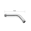 1PC Wall Shower Arm Shower Head Extension Pipe Stainless Steel Arm Bracket Bathroom Home Accessories