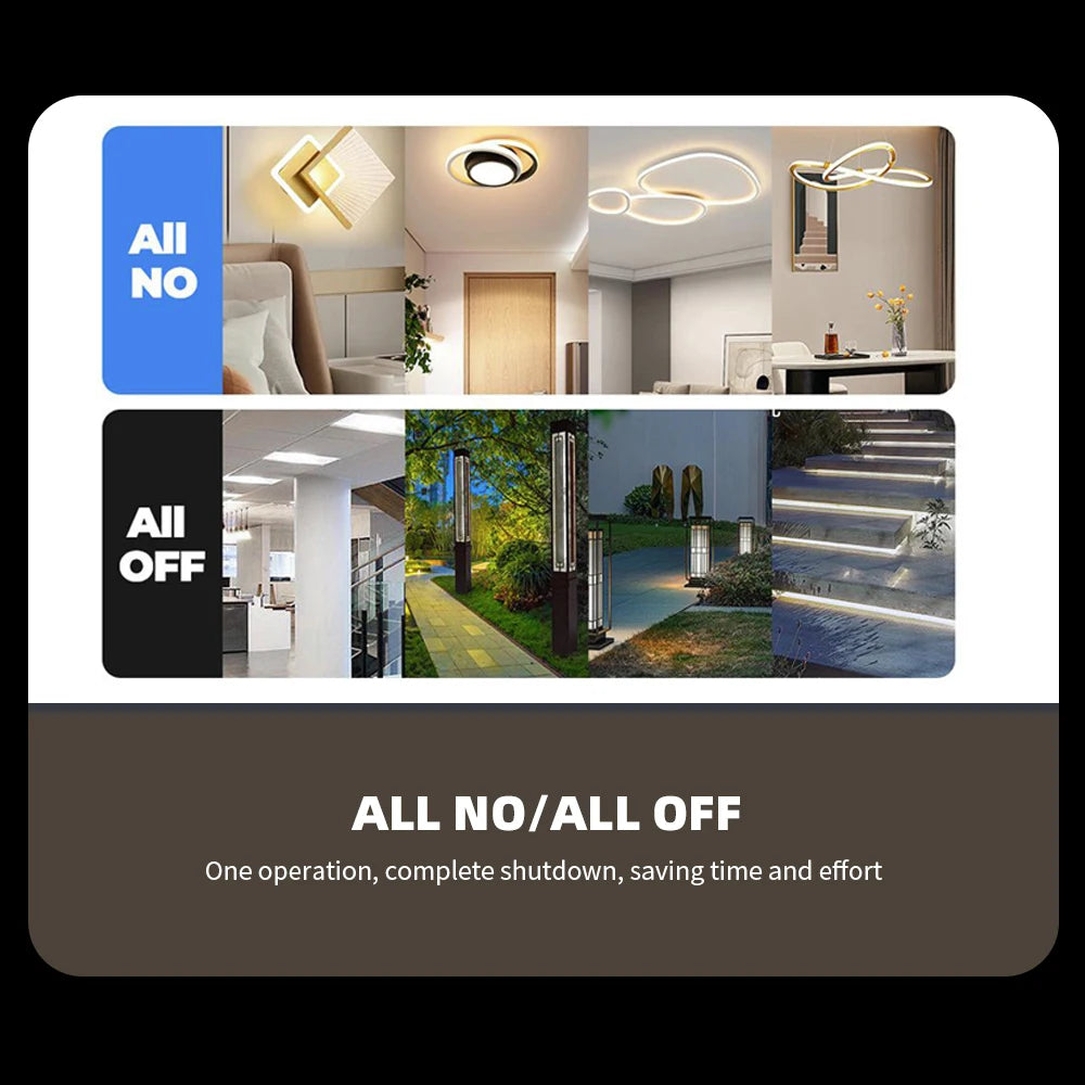 WIFI Smart Touch Light Wall Switch Interruptor Glass Panel 8/10 Gang 147*86mm Work Tuya APP  Whole house intelligent control