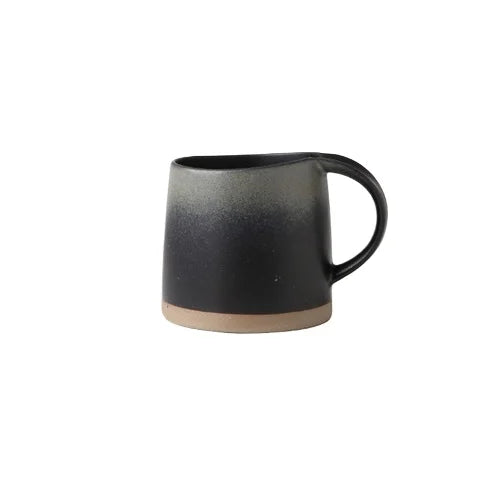 Japanese Retro Stoneware Coffee Cup Household Ceramic Hanging Ear Mug Cup English Afternoon Tea Tea Cup Breakfast Milk Mug Gift