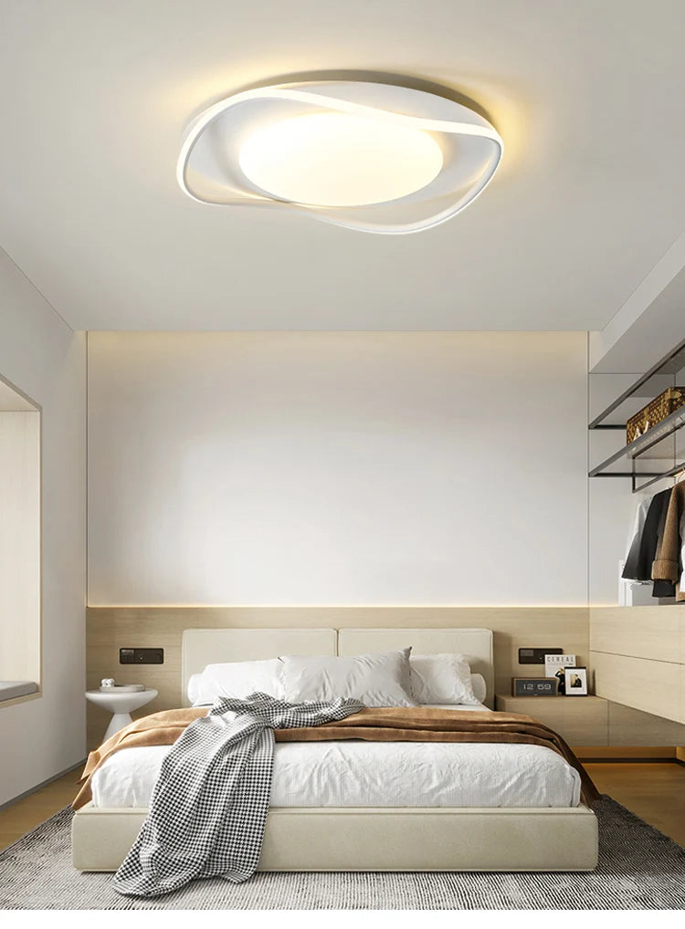 Modern Simplicity LED Chandelier Headlight Indoor Lights For Bedroom Study Living Room Lighting Lamps Lustres Home Decoration