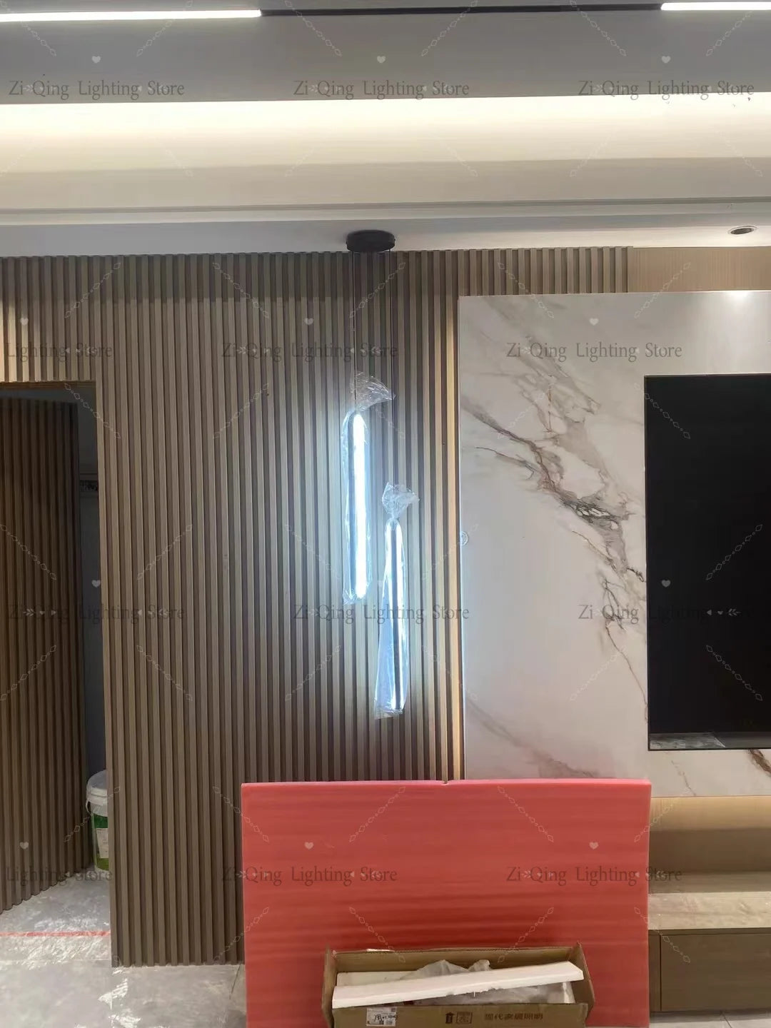 Modern LED Pendant Light Minimalist Chandelier Nordic Hanging for Living Room Restaurant Villa Loft Ceiling Staircase