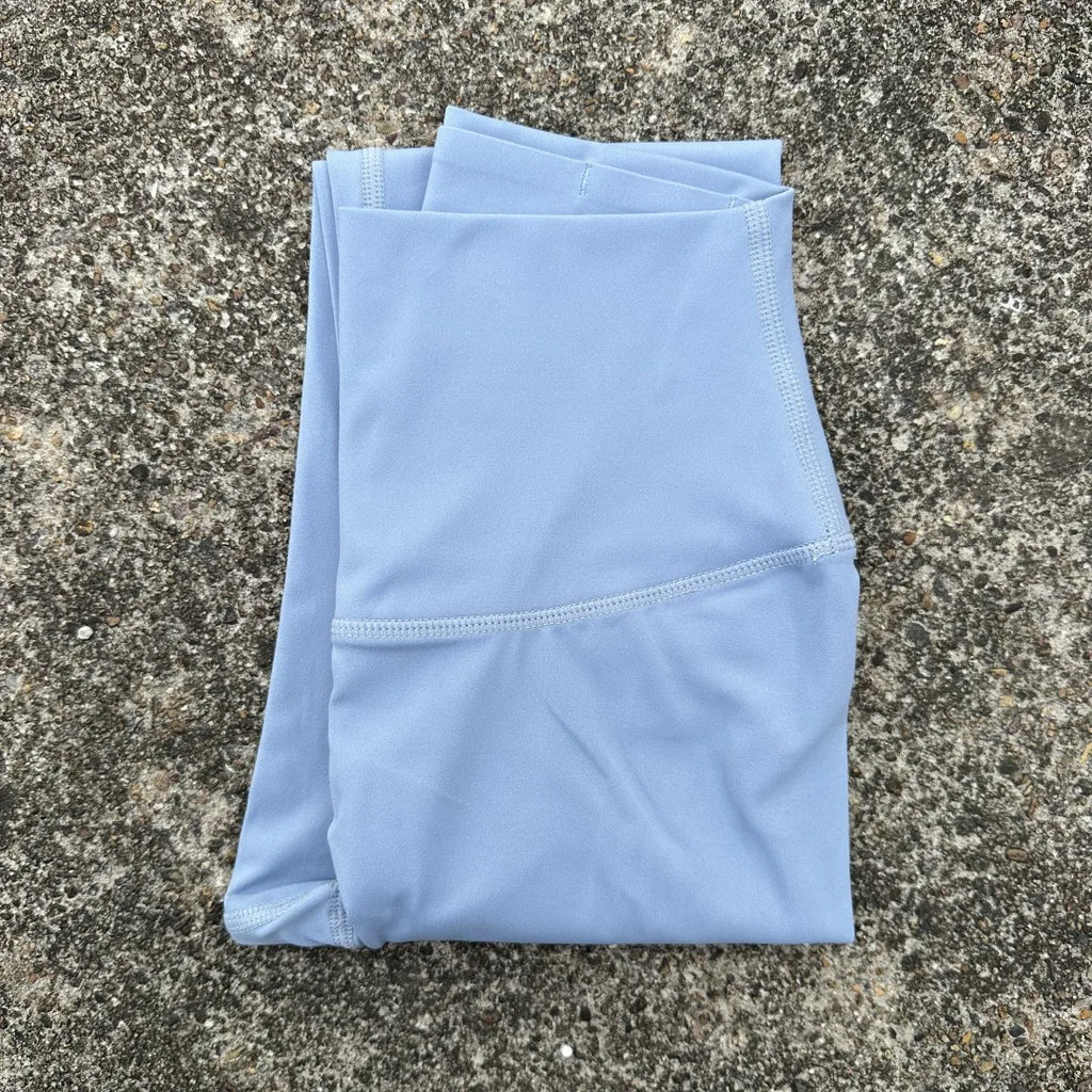 Solid Color Back Waist Pocket High Waist Fitness Yoga Legging soft Women Sport Pant Tight Butter Athletic Gym Ankle-Length Pants