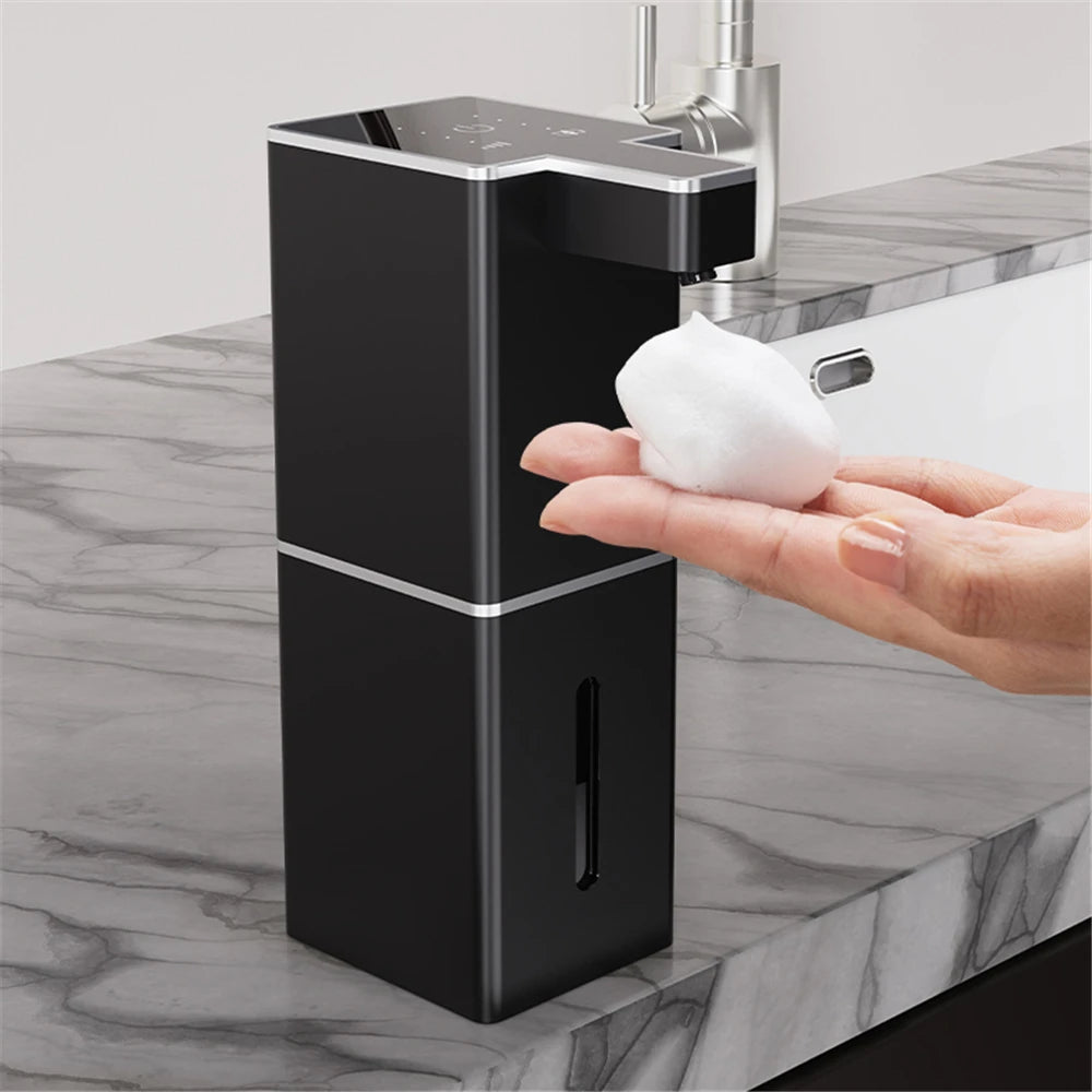 Automatic Inductive Soap Dispenser Foam Washing Dispensers 400ML Smart Hand Washing Soap Distributor PX5 Waterproof White Black