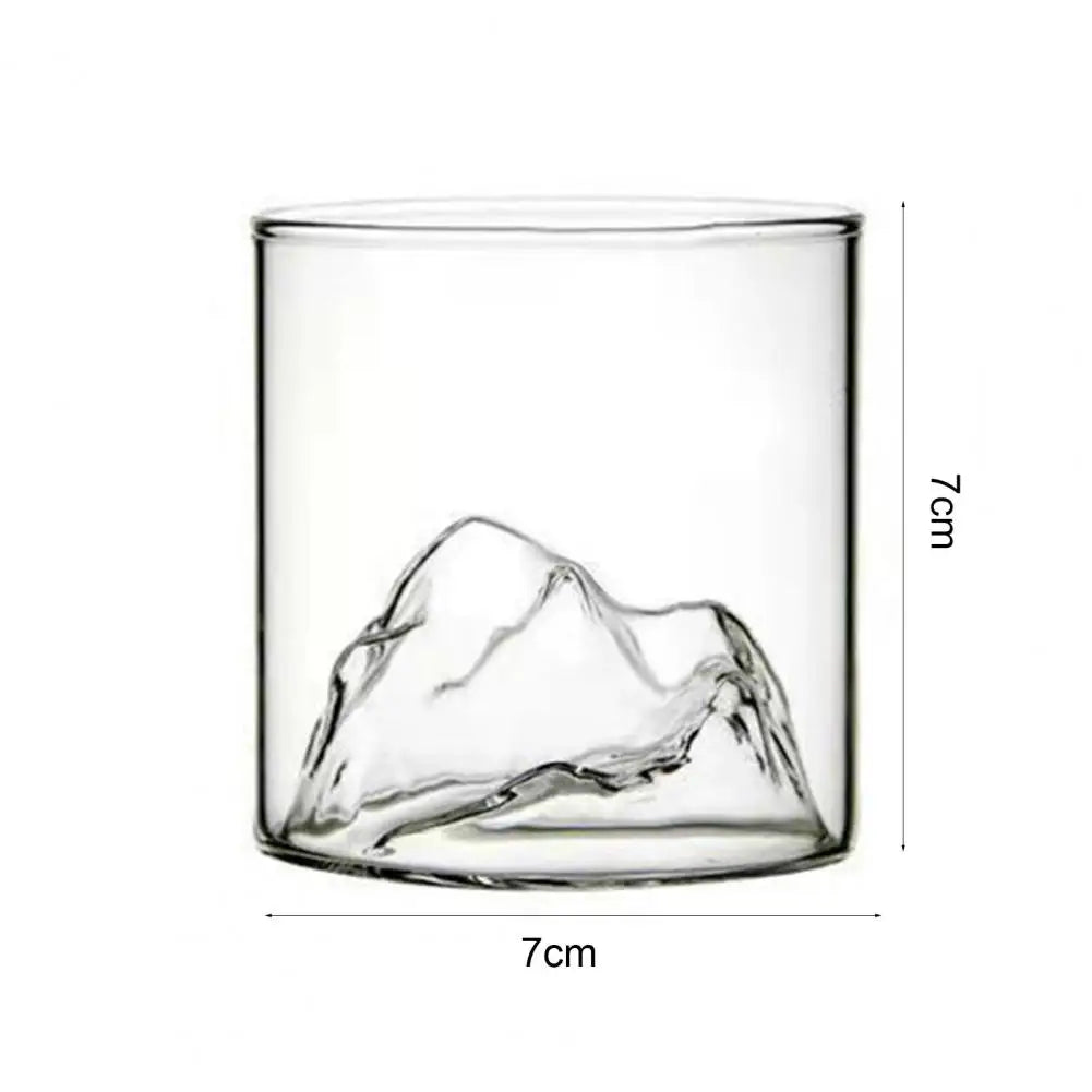 200/300ml Whiskey Glasses Unique Exquisite Workmanship Mount Craft Premium Fashion Drinking Glass for Lovers glass cups drinkwar