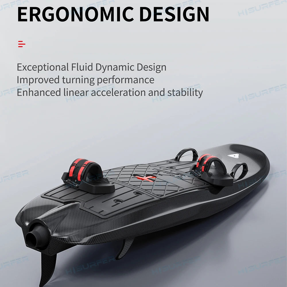 Hot Selling Factory Price Jetfly 02 Wireless Remote Control 68KM/H Full Carbon Fiber JF02 Electric Surfboard for Sea Sports